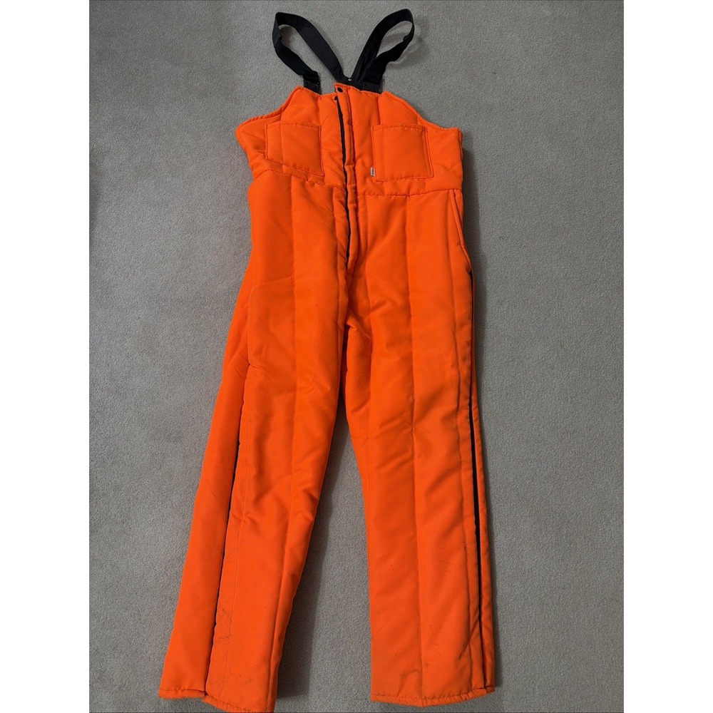 Winchester Hunting Overalls Bibs Pants Mens Insulated‎ Orange Outdoor 42-44 XL